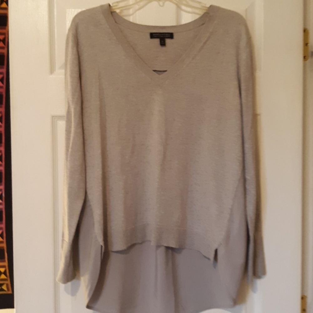 Banana Republic gray shirt
